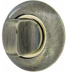 Բռնակ Armadillo պտտվող WC-BOLT BK6-1AB/GP-7 - Բրոնզ/ոսկի