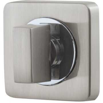 Բռնակ Armadillo պտտվող WC-BOLT BK6/SQ-21SN/CP-3 - Անփայլ նիկել/քրոմ