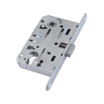 Կողպեքի պատյան AGB գլանաձողի համար, մագնիսական MEDIANA POLARIS B06103.50.34.567 հարվածային սալիկով B02402.05 - անփայլ քրոմ