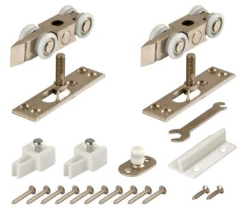 Գլանակների հավաքածու սահող դռների համար SLD.Comfort.SET.rollers/80