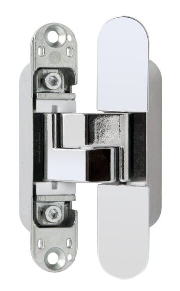 Ծխնի AGB (Ներառված է 4 բարձիկներ)  ECLIPSE 3.0 E30200.02.34 - Անփայլ քրոմ