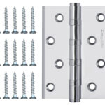 Петля Armadillo (Армадилло) универсальная IN4500UC-BL CP 100x75x3 INOX304 хром БЛИСТЕР