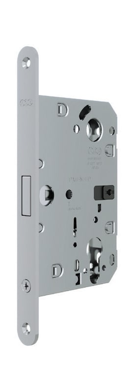 Կողպեքի պատյան AGB գլանաձողի համար, մագնիսական, առանց հարվածային սալիկի B06133.50.34  POLARIS WAVE - Անփայլ քրոմ